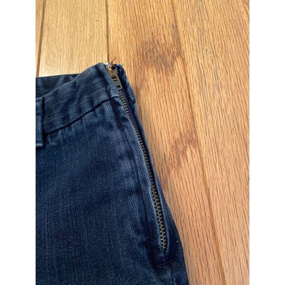 J. Crew, women's stretch city fit elastic waist cropped with bottom zip size 4 - Picture 7 of 10